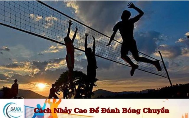 Cách Nhảy Cao Để Đánh Bóng Chuyền