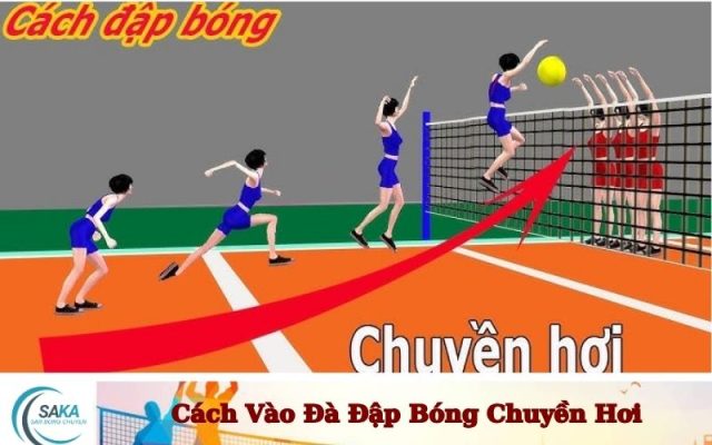 Cách Vào Đà Đập Bóng Chuyền Hơi