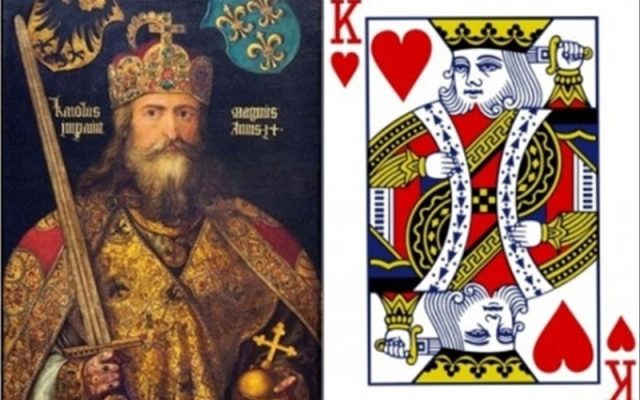 Hình ảnh quân K, Q, J đại diện cho ai? Bí ẩn các nhân vật Hoàng gia