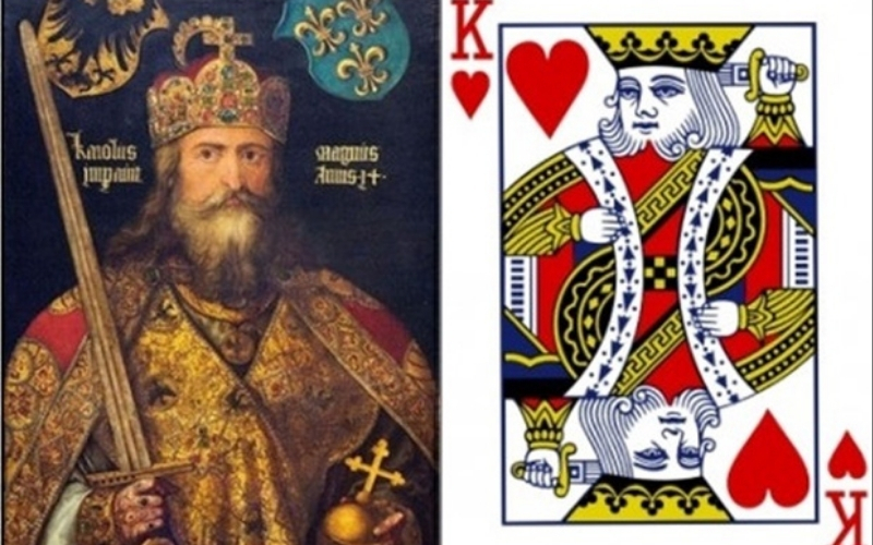 Hình ảnh quân K, Q, J đại diện cho ai? Bí ẩn các nhân vật Hoàng gia