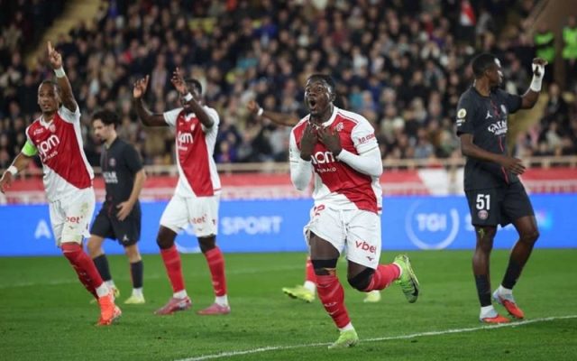 Monaco - PSG (1-0): Cú sốc lớn, Monaco hạ gục PSG ngay tại sân nhà
